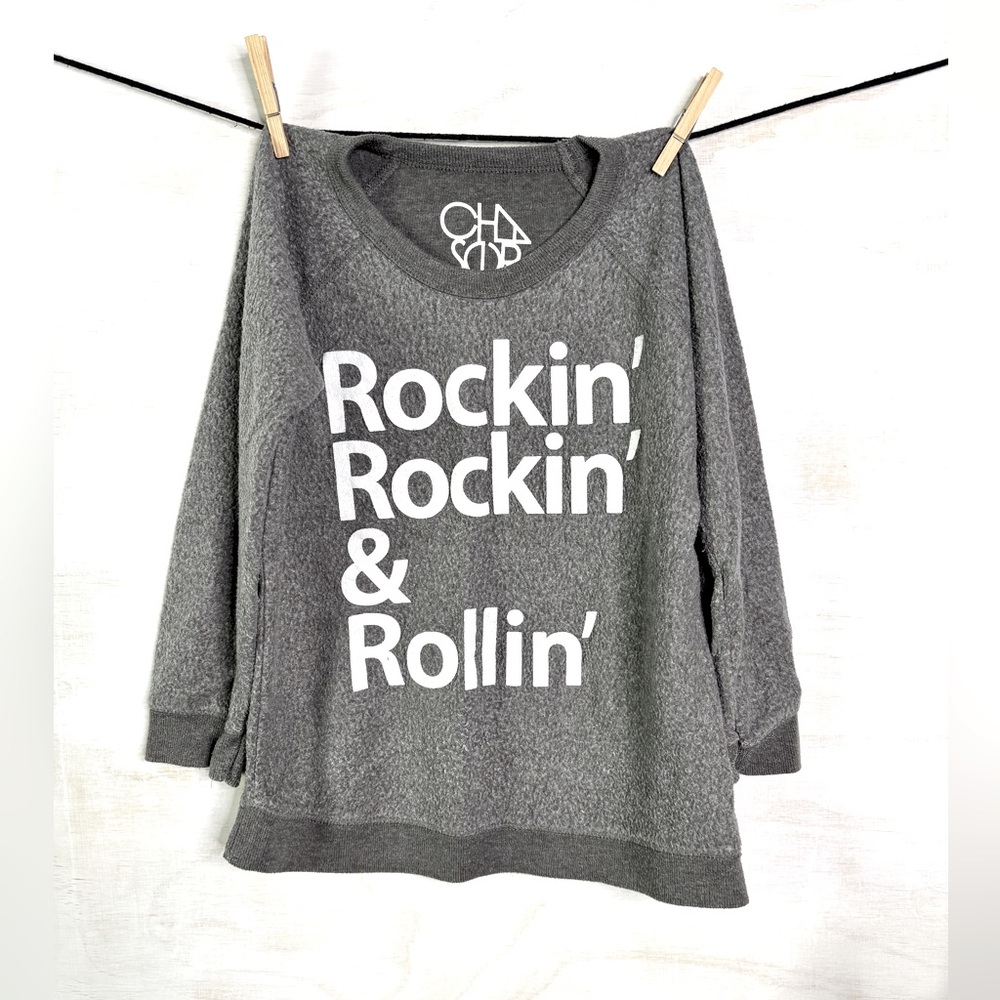 Chaser reverse weave crewneck sweatshirt (kids 7Y)